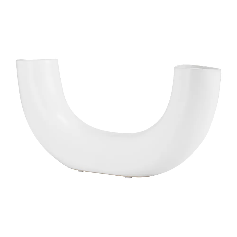 ATLASVALE WHITE VASE 5 (IN)