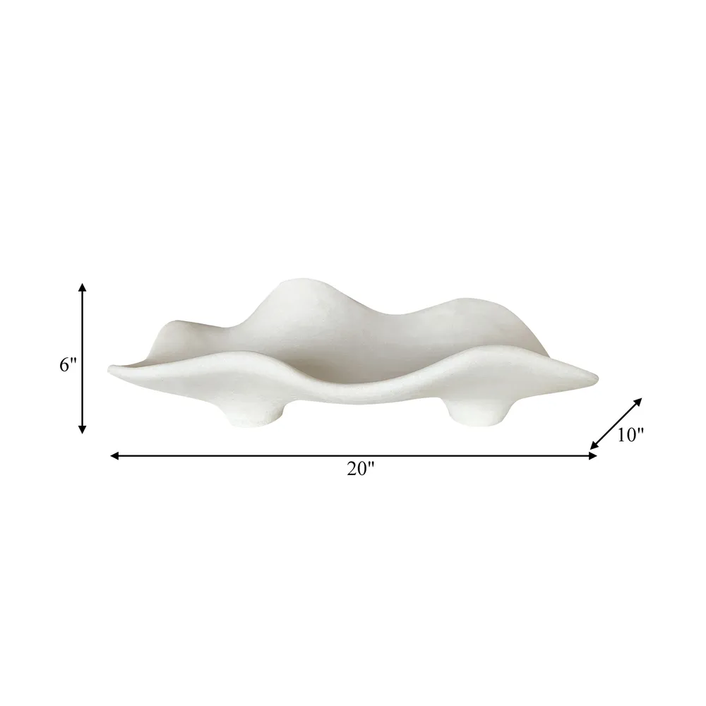 SELBYWAY WHITE TRAY 6 (IN)
