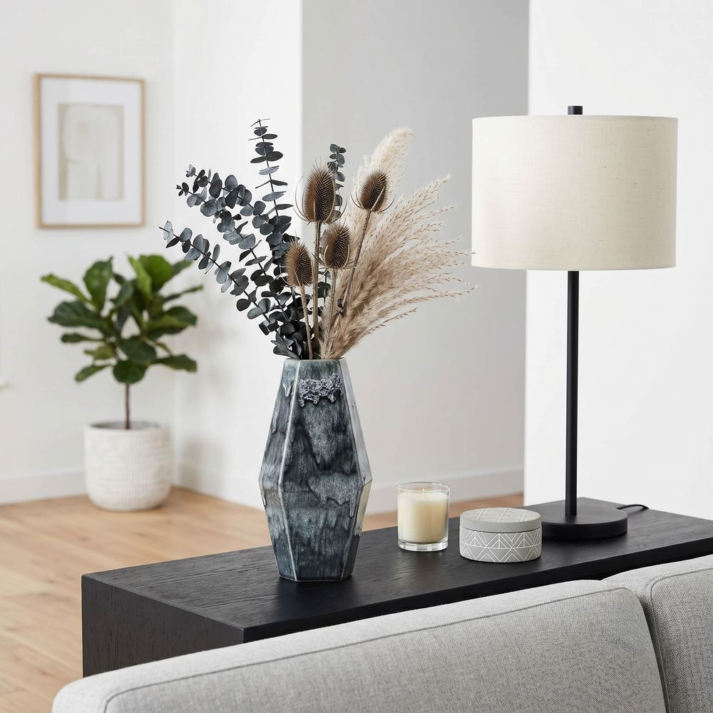 EASTONBURN GREEN VASE 12 (IN)