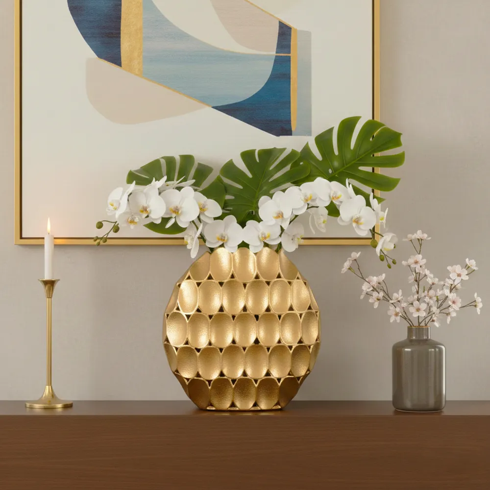 EDWINCREST BRONZE VASE 13 (IN)