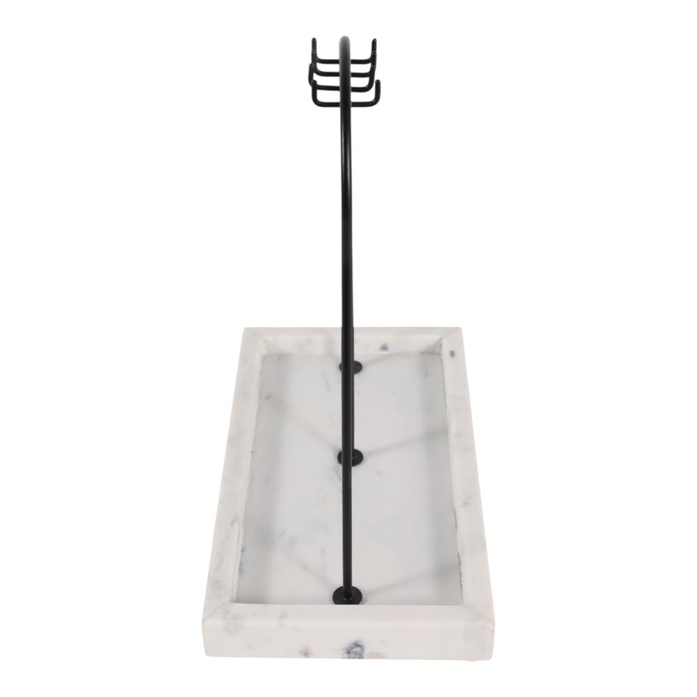 HAXTONWIND WHITE JEWELRY STAND 13 (IN)