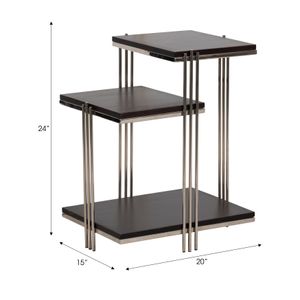 CASTONSHAW BROWN TABLE 24 (IN) 8