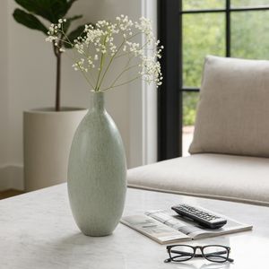 HOLTONOAK GREEN VASE 21 (IN) 12