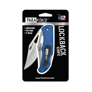 ParaForce Lockback Knife - Assorted Colors Carded 5