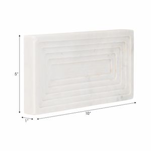 MORGANVIEW WHITE TRAY 1 (IN) 8