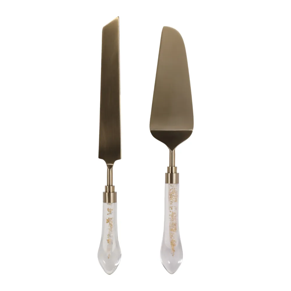 BRECK SET OF 2 WHITE SERVEWARE 1 (IN)