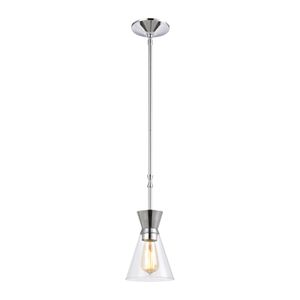 Modley 6'' Wide 1-Light Mini Pendant - Polished Chrome 1