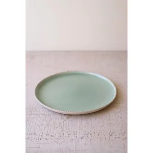 Set of 3 Sea Mist Ceramic Dinner Plate, Salad Plate and Bowl 2