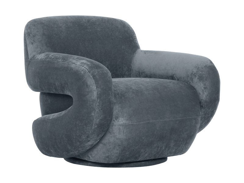 Boble Swivel Chair Storm Gray 7
