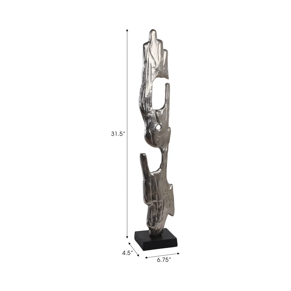 UPTONLAND SILVER DECOR 32 (IN)
