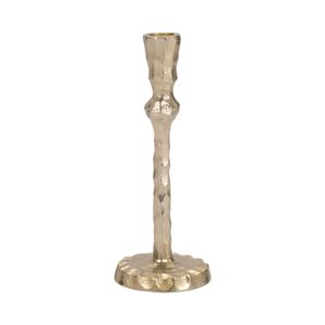 CALECREST GOLD CANDLE HOLDER 9 (IN) 4