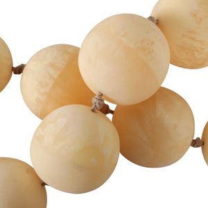 PALMERHAVEN IVORY BEAD 2 (IN) 8