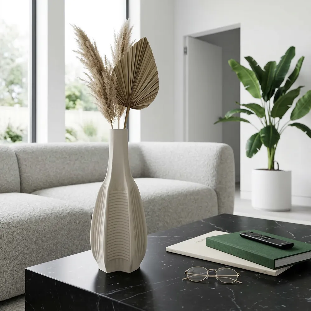 ENNISLAKE IVORY VASE 18 (IN)
