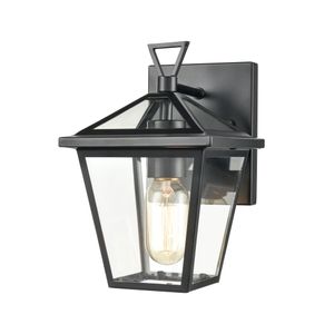 Main Street 10'' High 1-Light Outdoor Sconce - Black 1