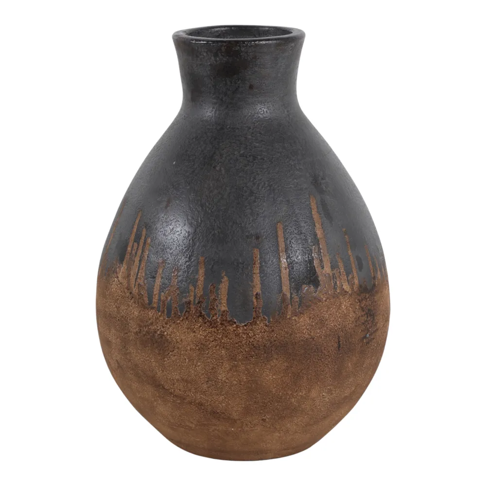 MONROEMILL BLACK VASE 17 (IN)