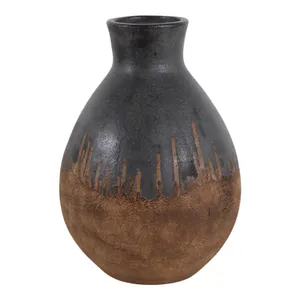 MONROEMILL BLACK VASE 17 (IN) 1