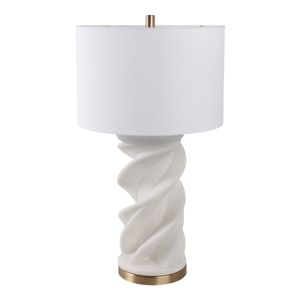 HAYFIELDMORE WHITE LAMP 30 (IN) 1
