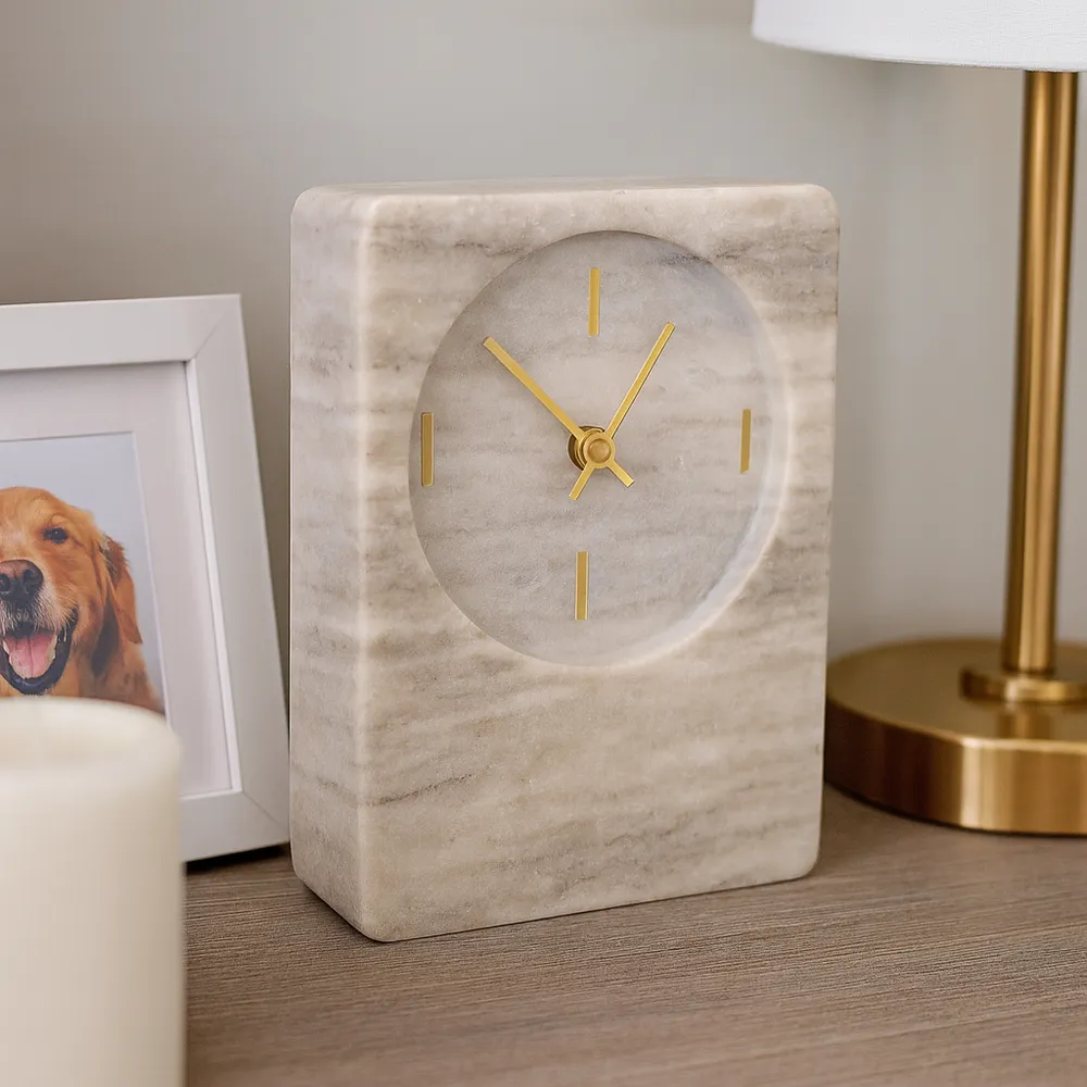 GLENNROSE TAN CLOCK 9 (IN)
