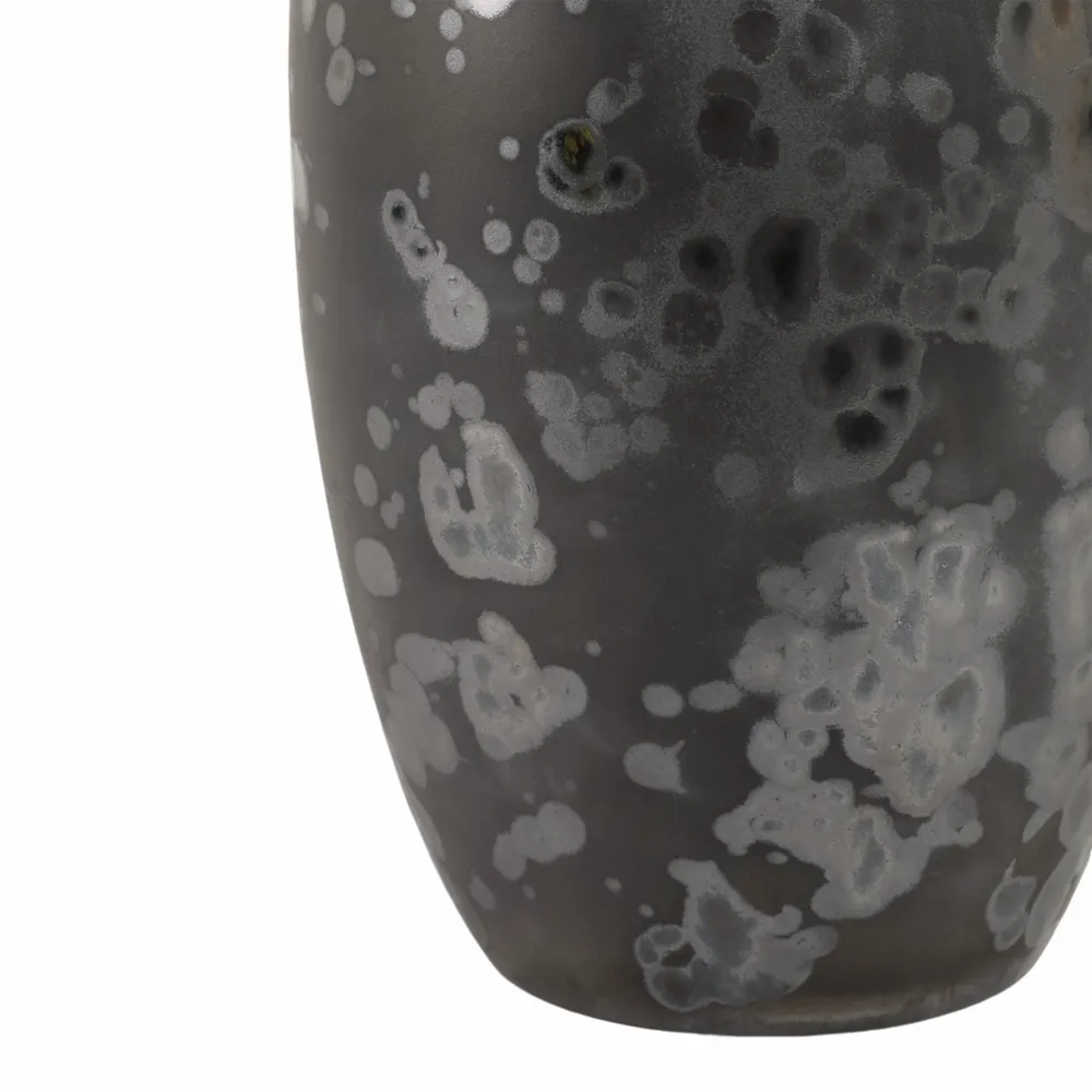 BURGESSLEY BLACK VASE 14 (IN)