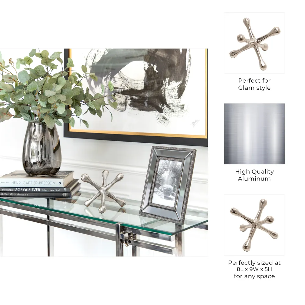 DEVON SILVER DECOR 6 (IN)