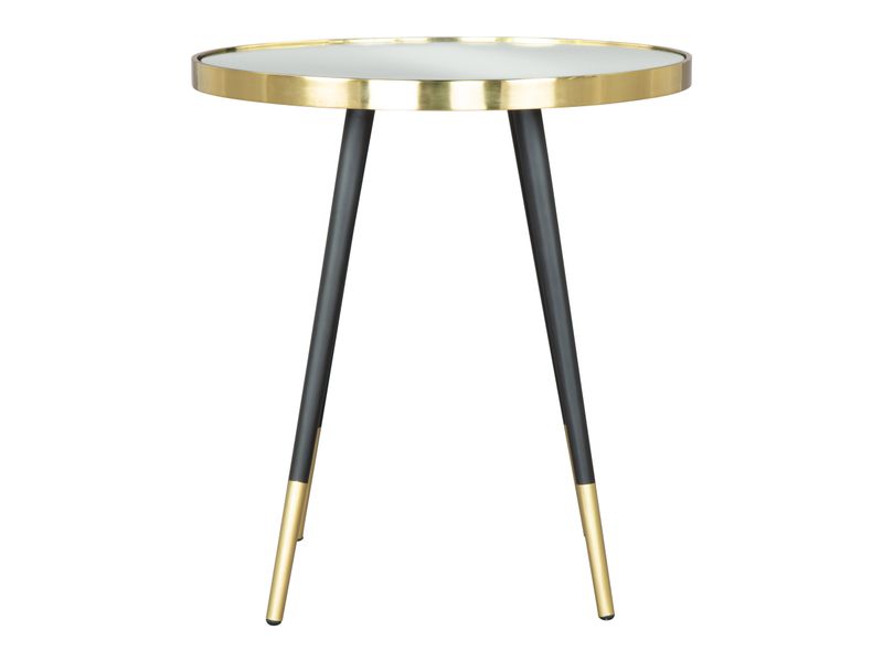 Particle Side Table Gold & Black 3