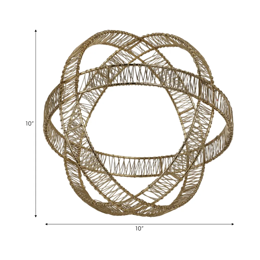 DRAYTONWOOD GOLD ORB 11 (IN)
