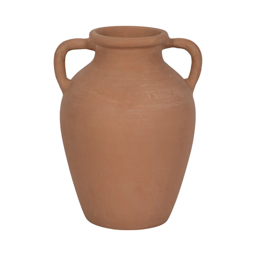 DRAKEWELL BROWN VASE 13 (IN)