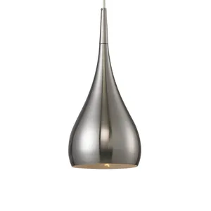 Lindsey 6'' Wide 1-Light Mini Pendant - Satin Nickel 4