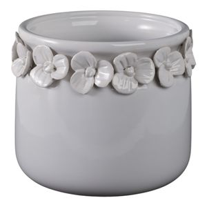 CROSBYGROVE WHITE PLANTER 6 (IN) 4