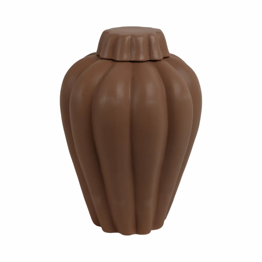 HEATHOAK BROWN JAR 15 (IN)