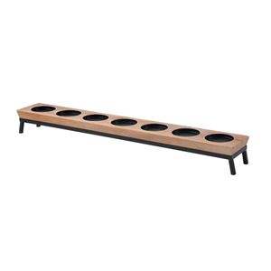 Drew Candleholder Centerpiece - Natural 2