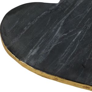 CHLOEGROVE BLACK TRAY 1 (IN) 6