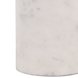 HEMMINGWELL WHITE TABLE 25 (IN) 6