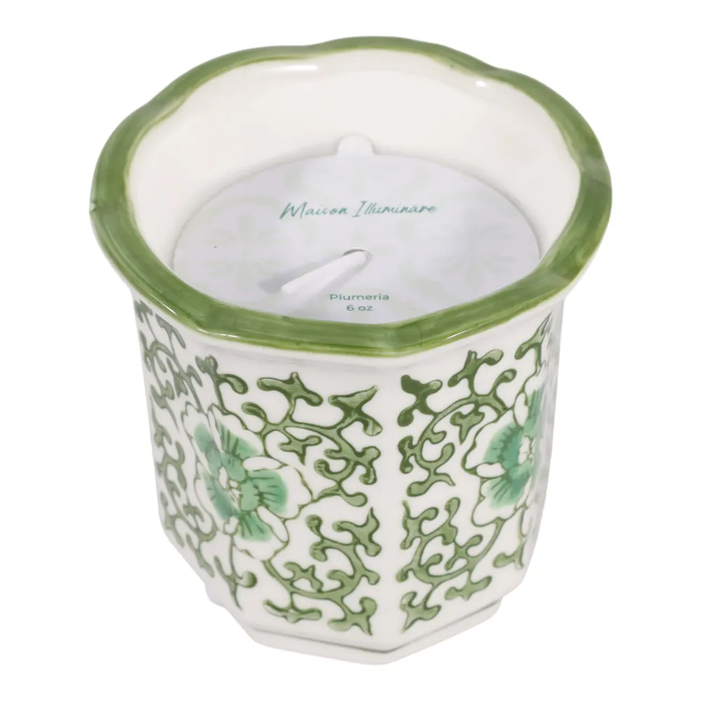 REESEMORE GREEN CANDLE 4 (IN)