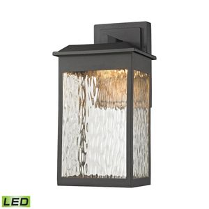Newcastle 13'' High 1-Light Outdoor Sconce - Textured Matte Black 1