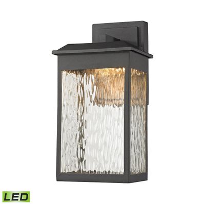 Newcastle 13″ High 1-Light Outdoor Sconce - Textured Matte Black
