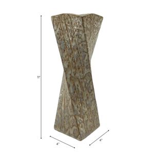 GREYSONCROSS BROWN VASE 11 (IN) 10