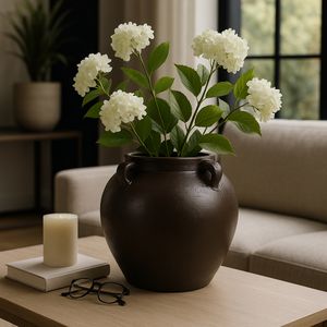 HARLEMRUN BROWN VASE 14 (IN) 2