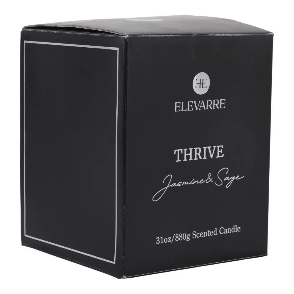 ROWANSTONE THRIVE JASMINE & SAGE CANDLE 7 (IN)