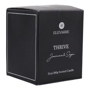 ROWANSTONE THRIVE JASMINE & SAGE CANDLE 7 (IN) 8