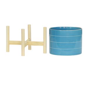 ALDERRUN BLUE PLANTER 9 (IN) 4