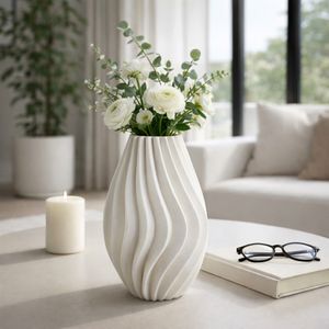 KEATONRUN IVORY VASE 14 (IN) 11