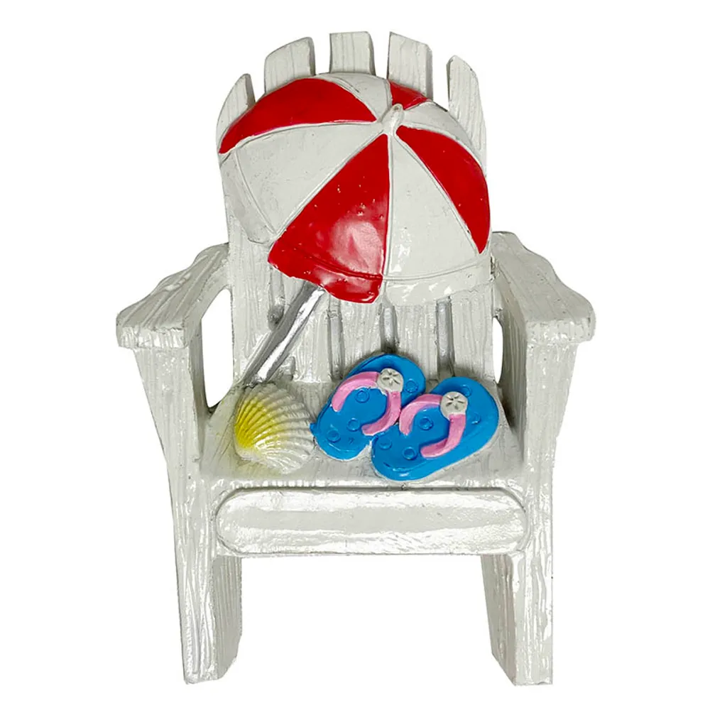 3" BEACH CHAIR WITH UMBRELLA MAGNET