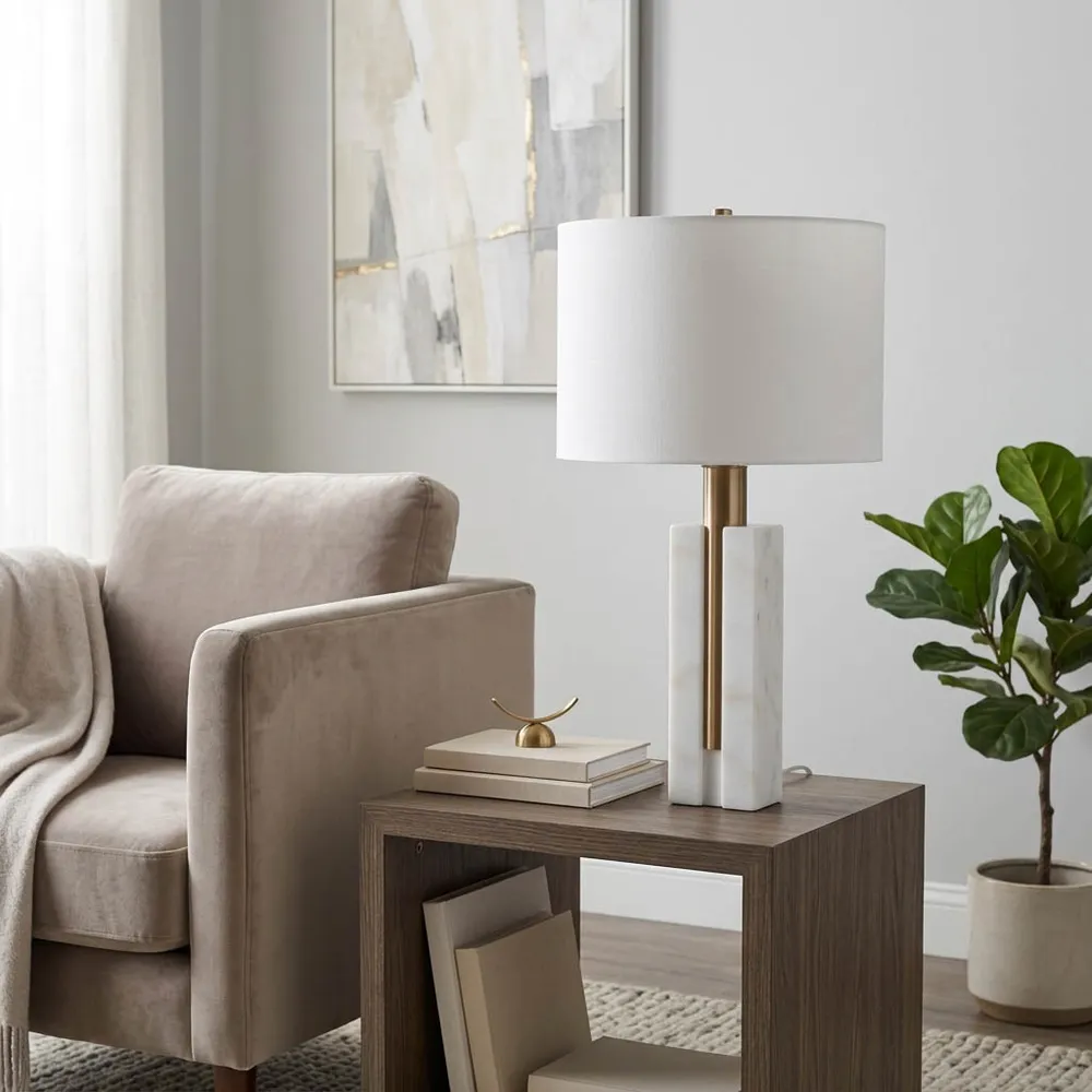 MAXWAY WHITE LAMP 28 (IN)