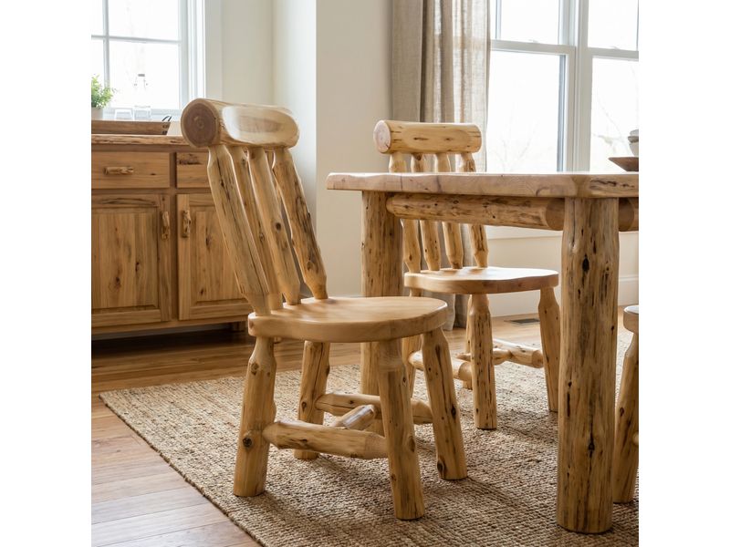 Cedar Bistro Lumberjack Side Chair - Coffee 1