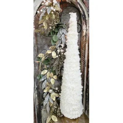 Large Fuzzy Cone Tree 30.5x6x6in