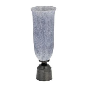 ELTONBROOK BLUE GLASS VASE 20 (IN) 1