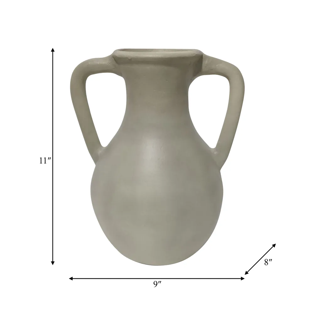 SHERMANCLIFF GREEN VASE 12 (IN)