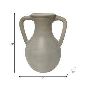 SHERMANCLIFF GREEN VASE 12 (IN) 10