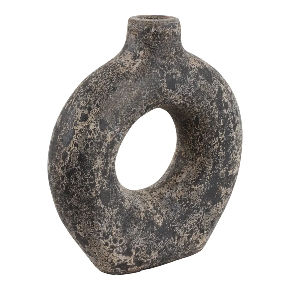 COVEDALE BLACK VASE 11 (IN)